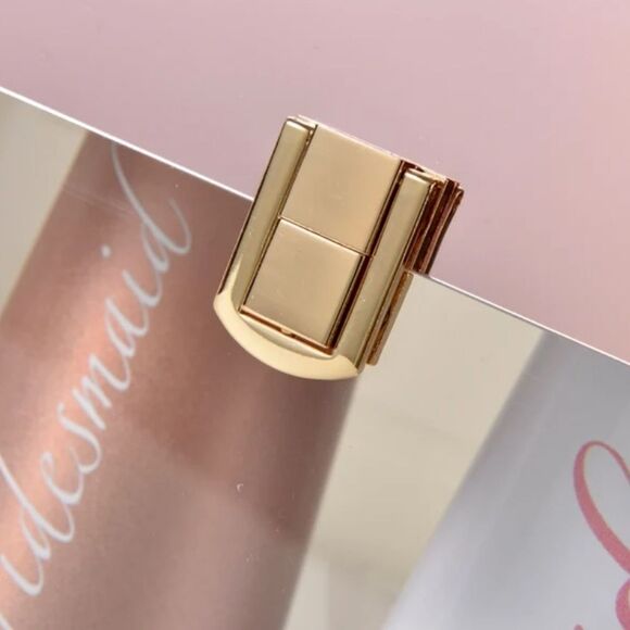 At Home Elegant Transparent Decorative Purse Shaped Storage Box - Picture 4 of 11